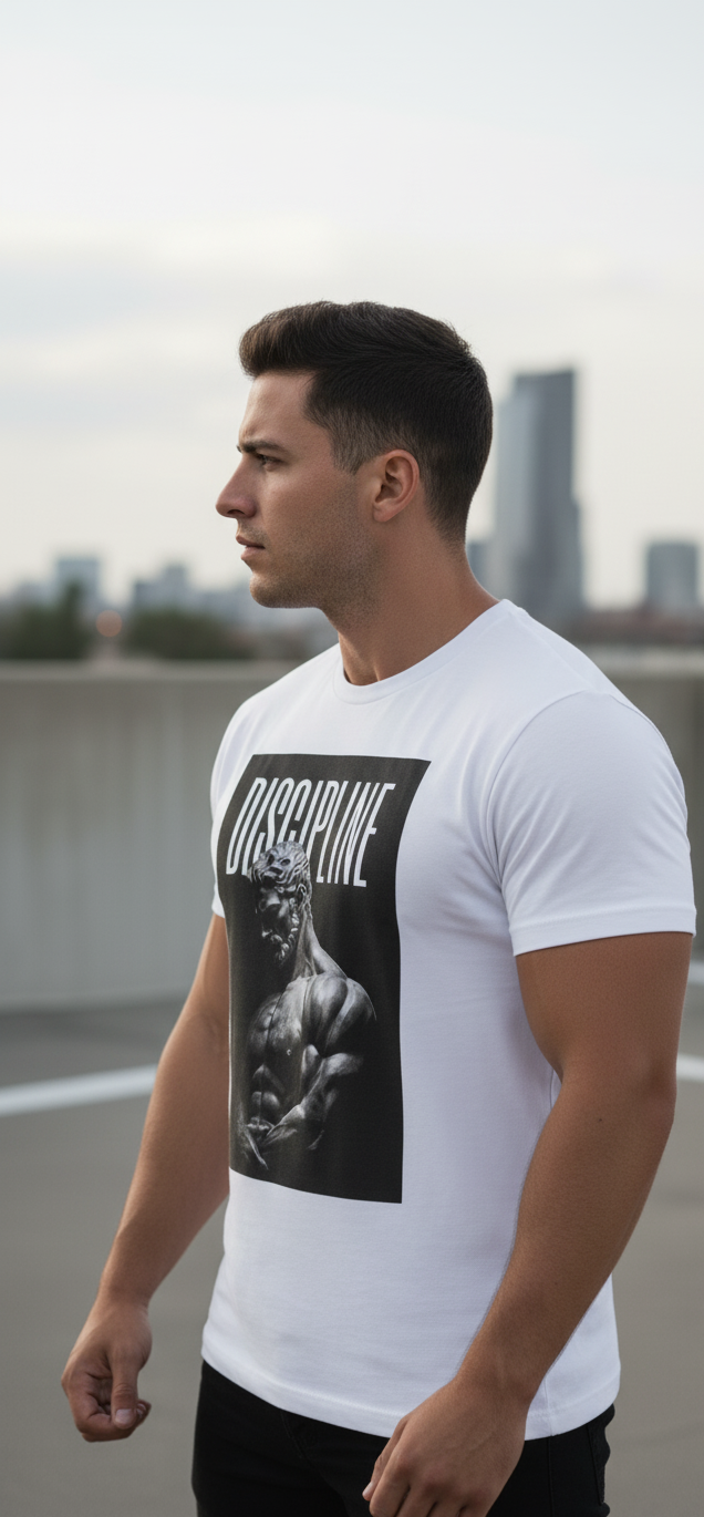 Casual Men Discipline T-Shirt