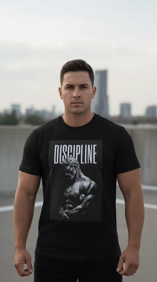 Casual Men Discipline T-Shirt